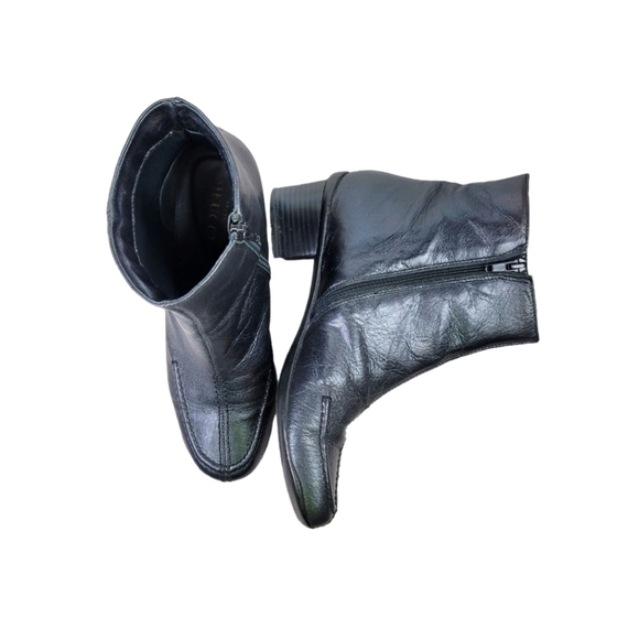 Sesto Meucci Italian Soft Leather Block Heel Ankle Boots‎ - Picture 6 of 12